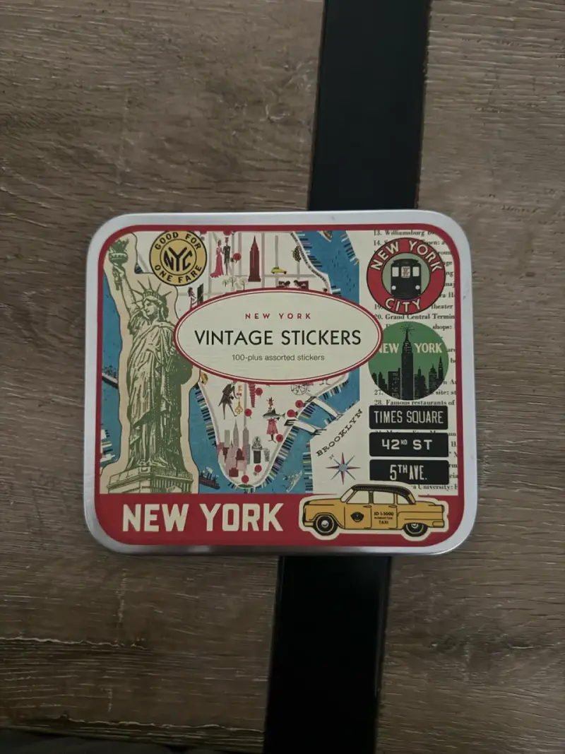 Set de Stickers Vintage de Nueva York - 1