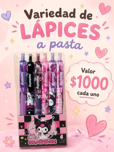 Calculadora electrónica diseño kawaii KM-965 - miniatura 3