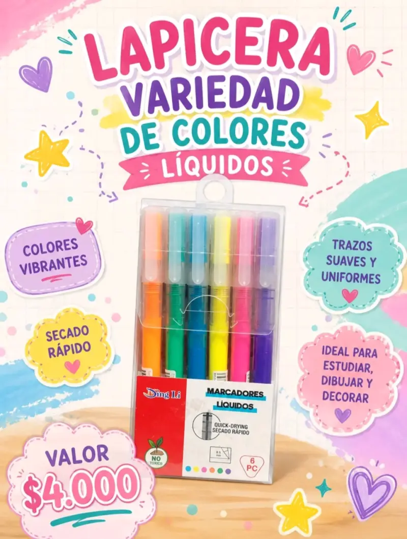 Calculadora electrónica diseño kawaii KM-965 - 4