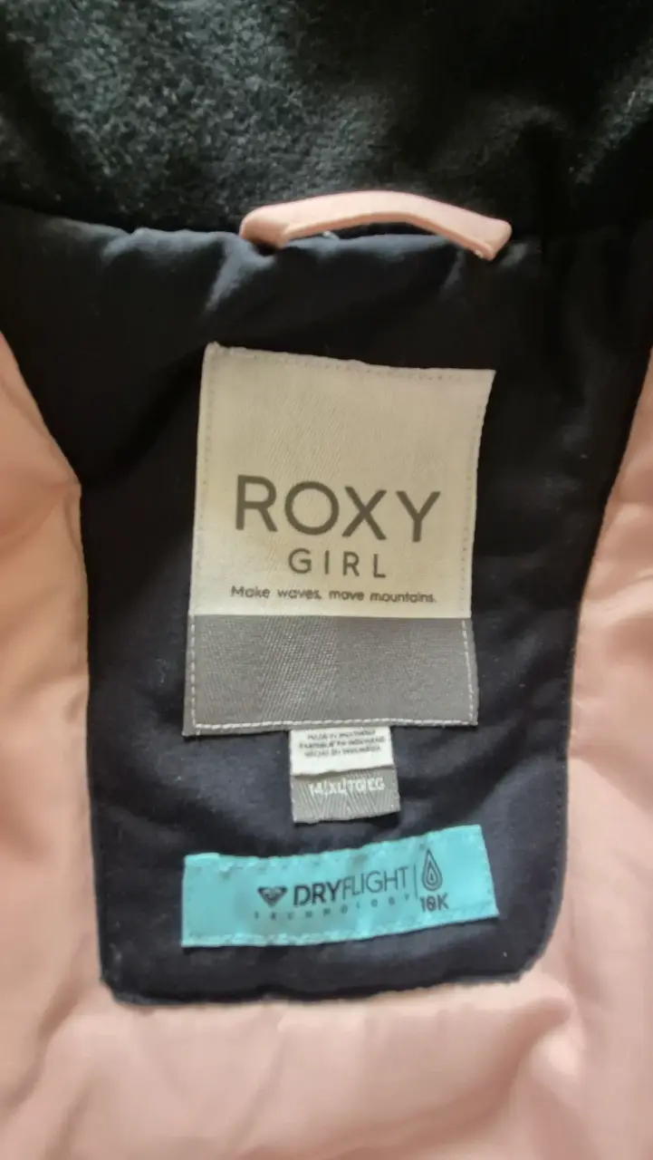 Chaqueta de nieve Roxy para niña color rosa - 3