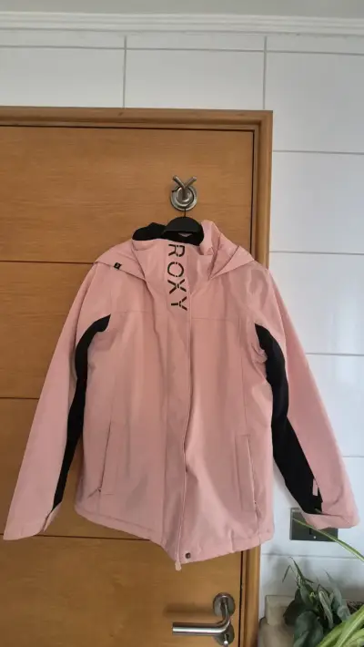 Chaqueta de nieve Roxy para niña color rosa - miniatura 5
