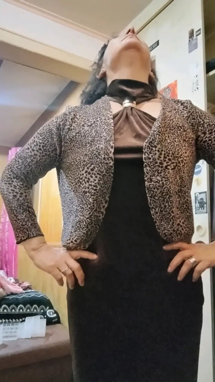 Chaqueta corta de leopardo para mujer - 2