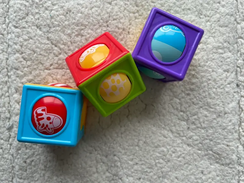 Cebra Fisher-Price con bloques - 3