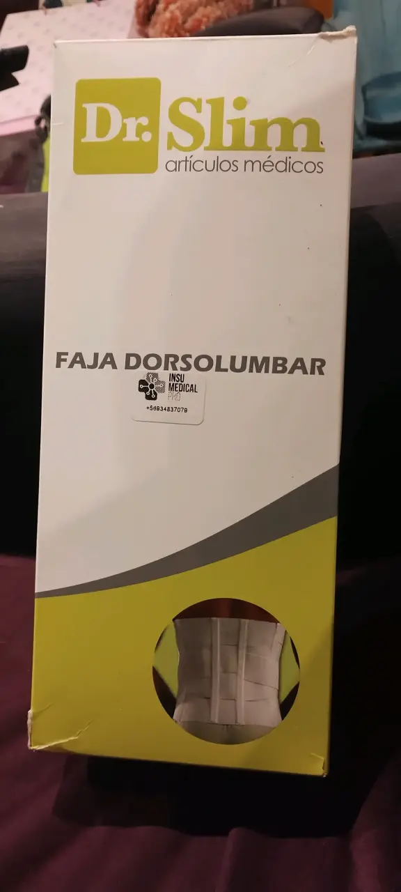 Faja Dorsolumbar Dr. Slim para Soporte - 2