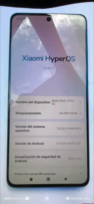 Smartphone Xiaomi Redmi Note 13 Pro 5G 256GB - miniatura 2