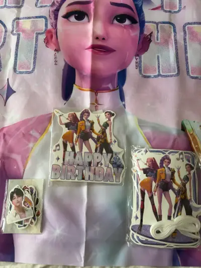 Cotillón Cumpleaños Guerreras K-Pop Demon Hunters - miniatura 3