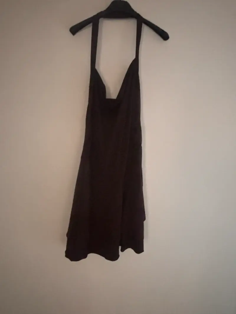 Vestido café moro casual para mujer - 2