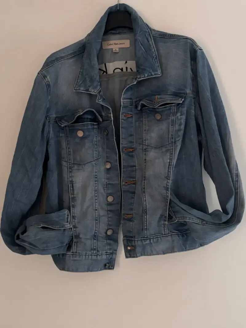 Chaqueta de Mezclilla Calvin Klein Jeans Azul - 2