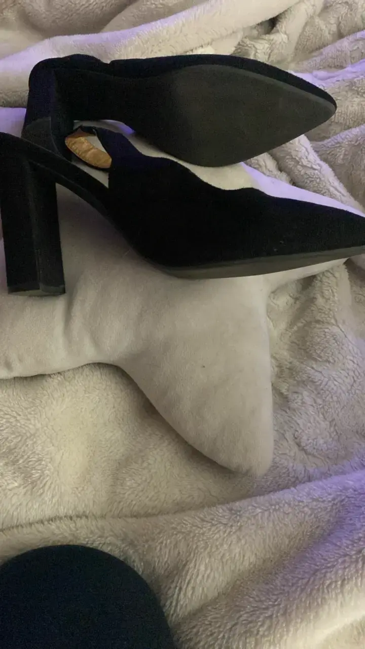 Zapatos de tacón negro elegantes para mujer - 3