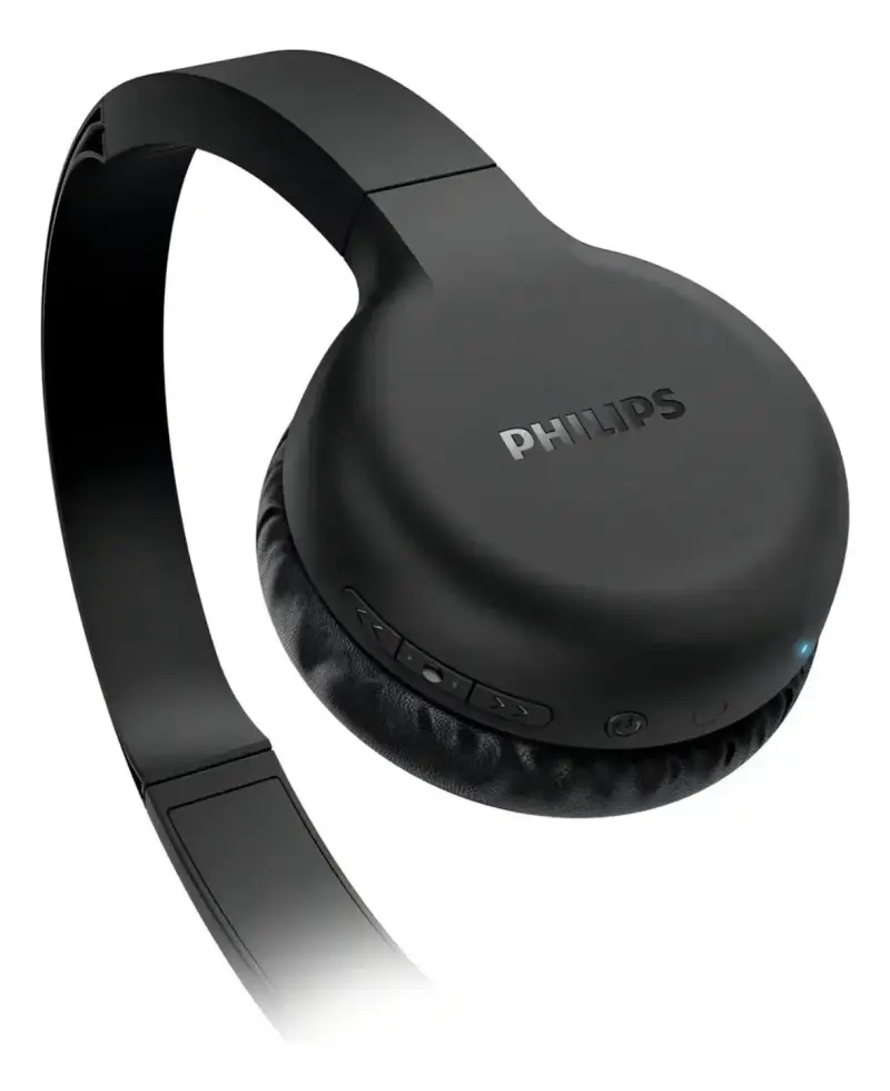 Audífonos inalámbricos Philips negros con micrófono - 3