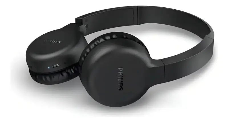 Audífonos inalámbricos Philips negros con micrófono - 4