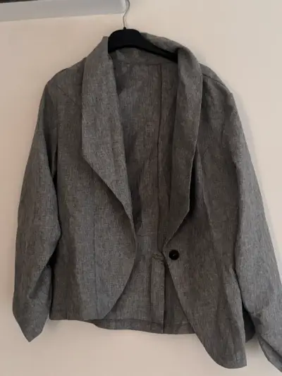 Blazer gris  para mujer - miniatura 3
