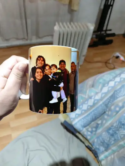 Taza personalizada con foto y mensaje - miniatura 1