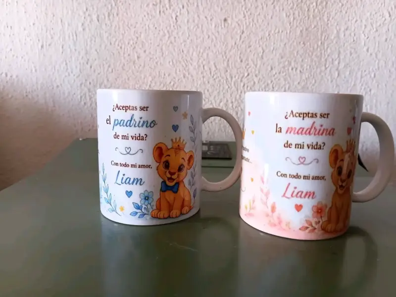 Taza personalizada con foto y mensaje - 6