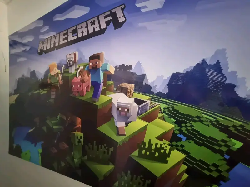 Póster de pared Minecraft en lienzo - 2