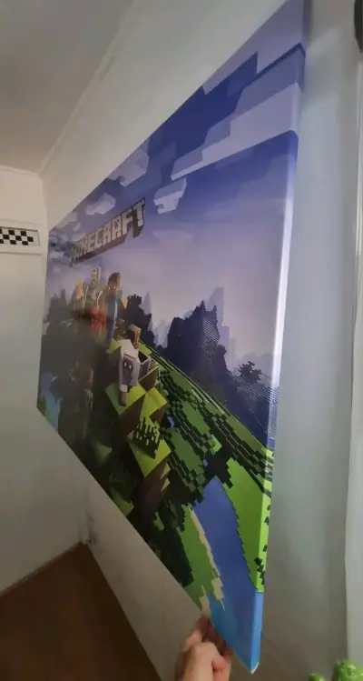 Póster de pared Minecraft en lienzo - miniatura 3
