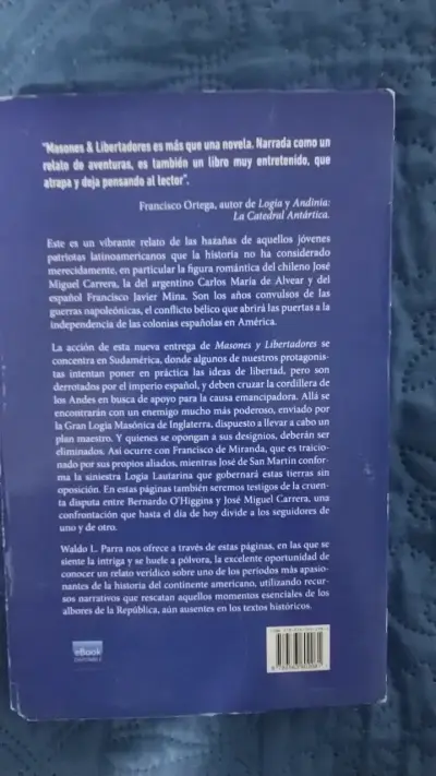 Libro 'Masones & Libertadores 2' de Waldo L. Parra - miniatura 2