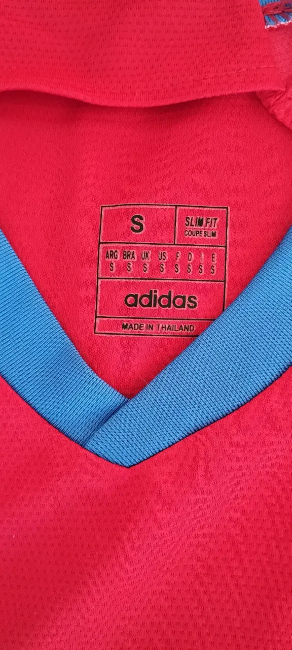 Camiseta Roja Selección Chile Número 21 Adidas - 3