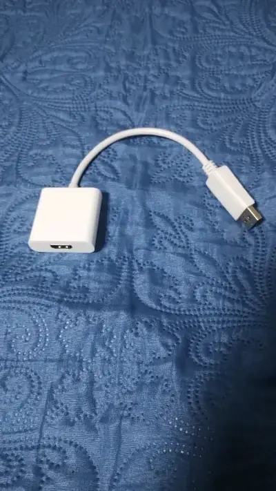 Adaptador Mini DisplayPort a HDMI blanco - miniatura 1