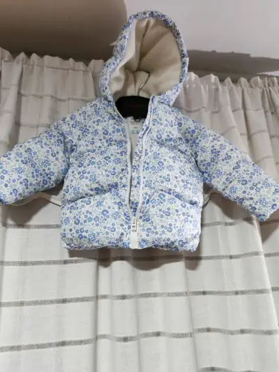 Enterito de invierno para bebé azul con estrellas - miniatura 4
