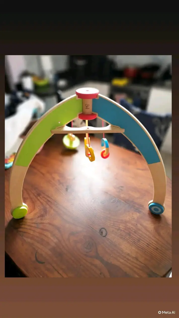 Gimnasio de madera para bebé Hape - 3