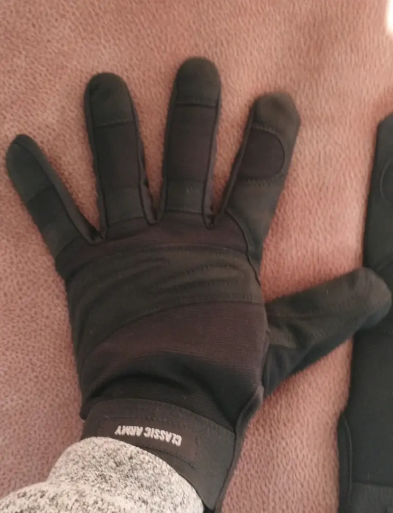 Guantes tácticos negros Classic Army - 1