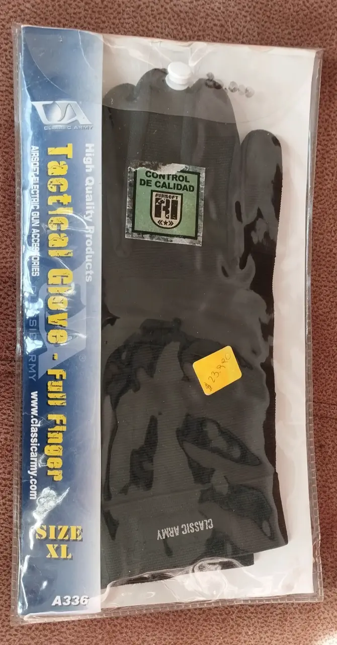 Guantes tácticos negros Classic Army - 6