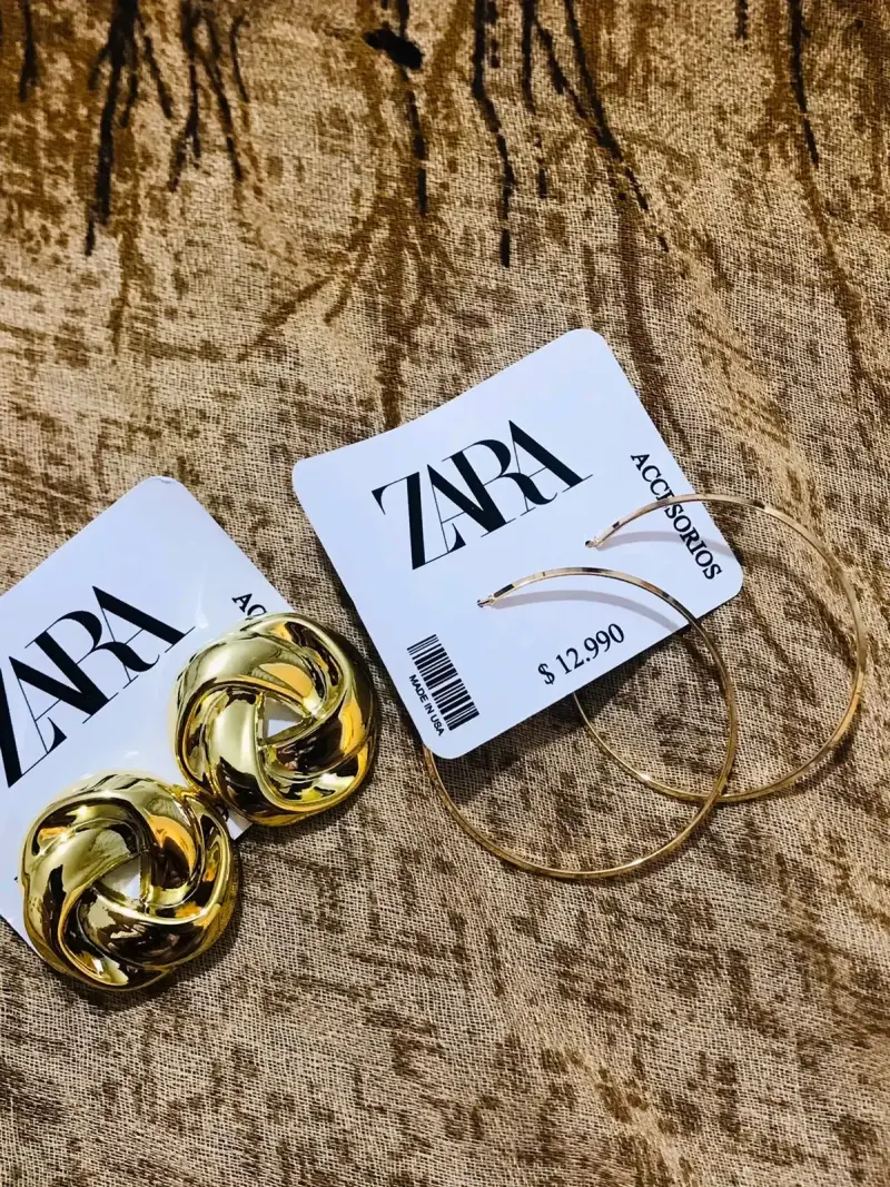 Hermosos Aros diseños Zara - 2