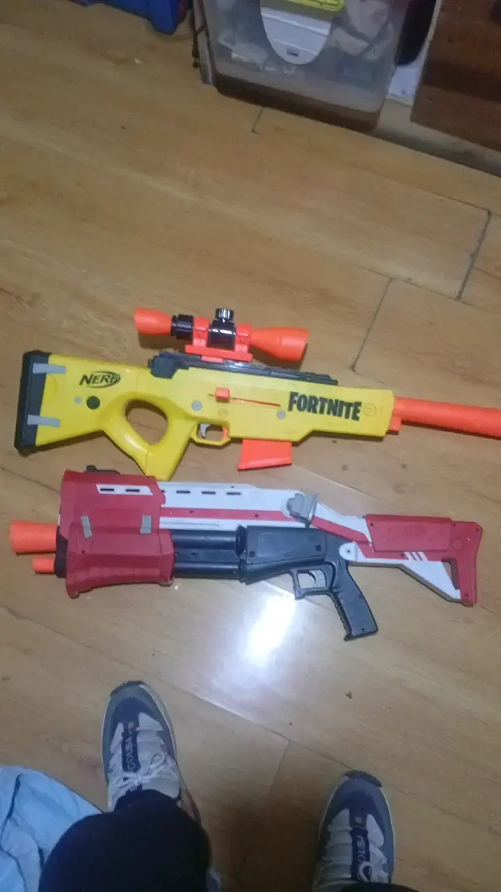 Rifle de juguete Nerf Fortnite con mira - 2