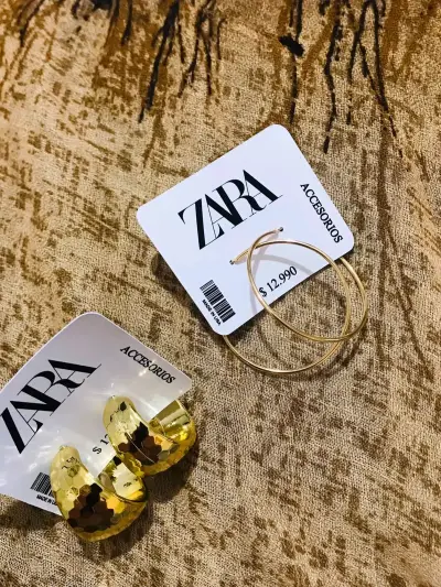 Hermosos Aros diseños Zara - miniatura 3