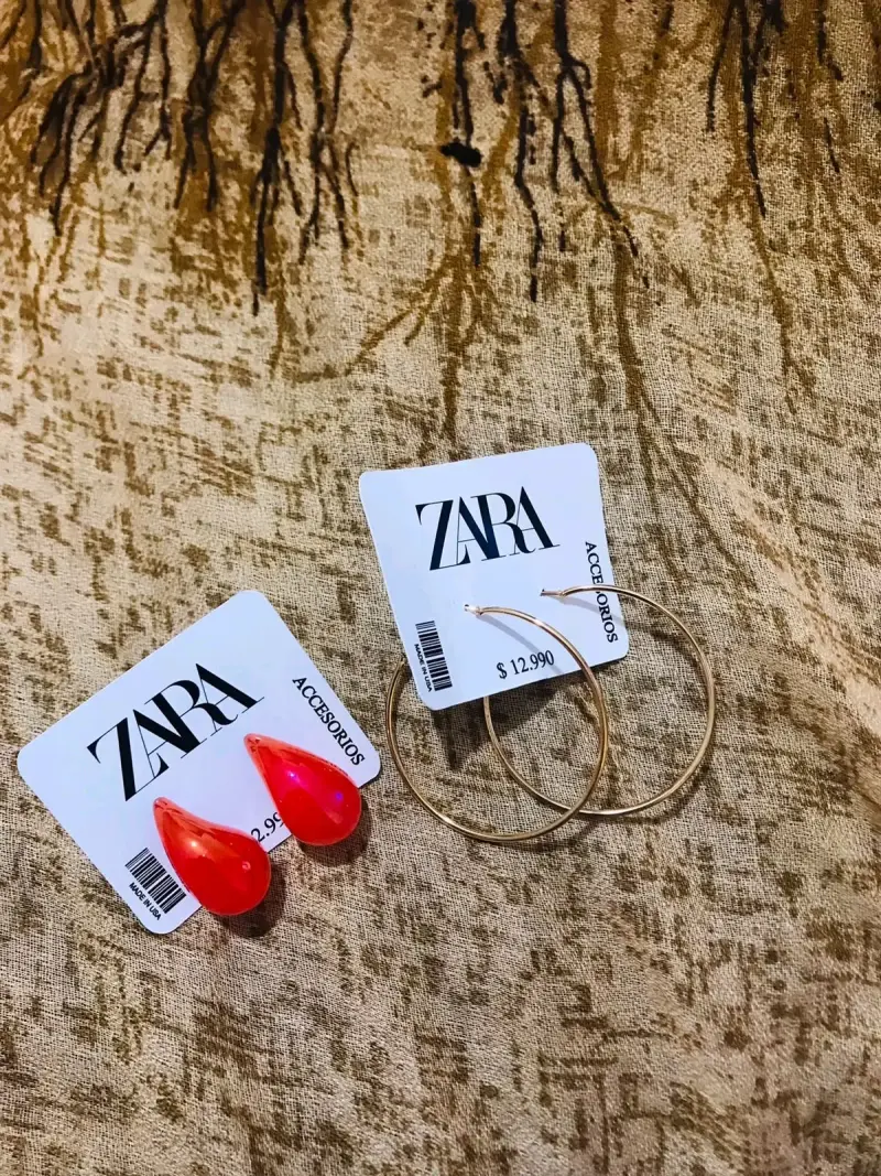 Hermosos Aros diseños Zara - 5