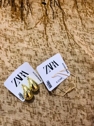 Hermosos Aros diseños Zara - miniatura 6