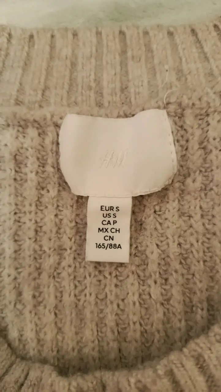 Chaleco H&M Beige - 2
