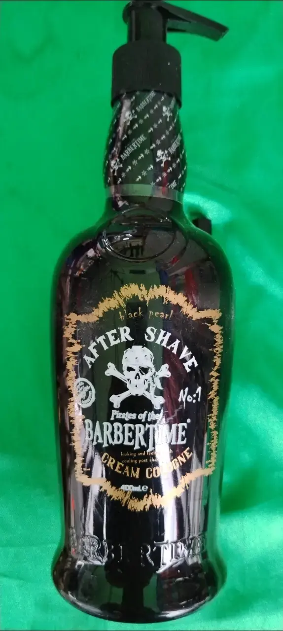 After Shave Barbertime Black Pearl 400ml