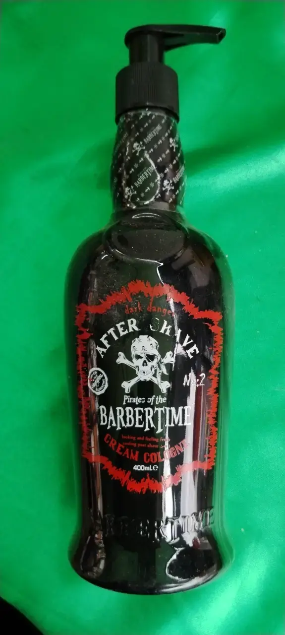 After Shave Barbertime Black Pearl 400ml - 3