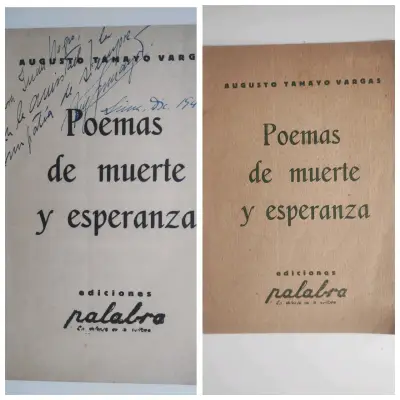 Libro 'Poemas de muerte y esperanza' de Augusto Tamayo Vargas - miniatura 1