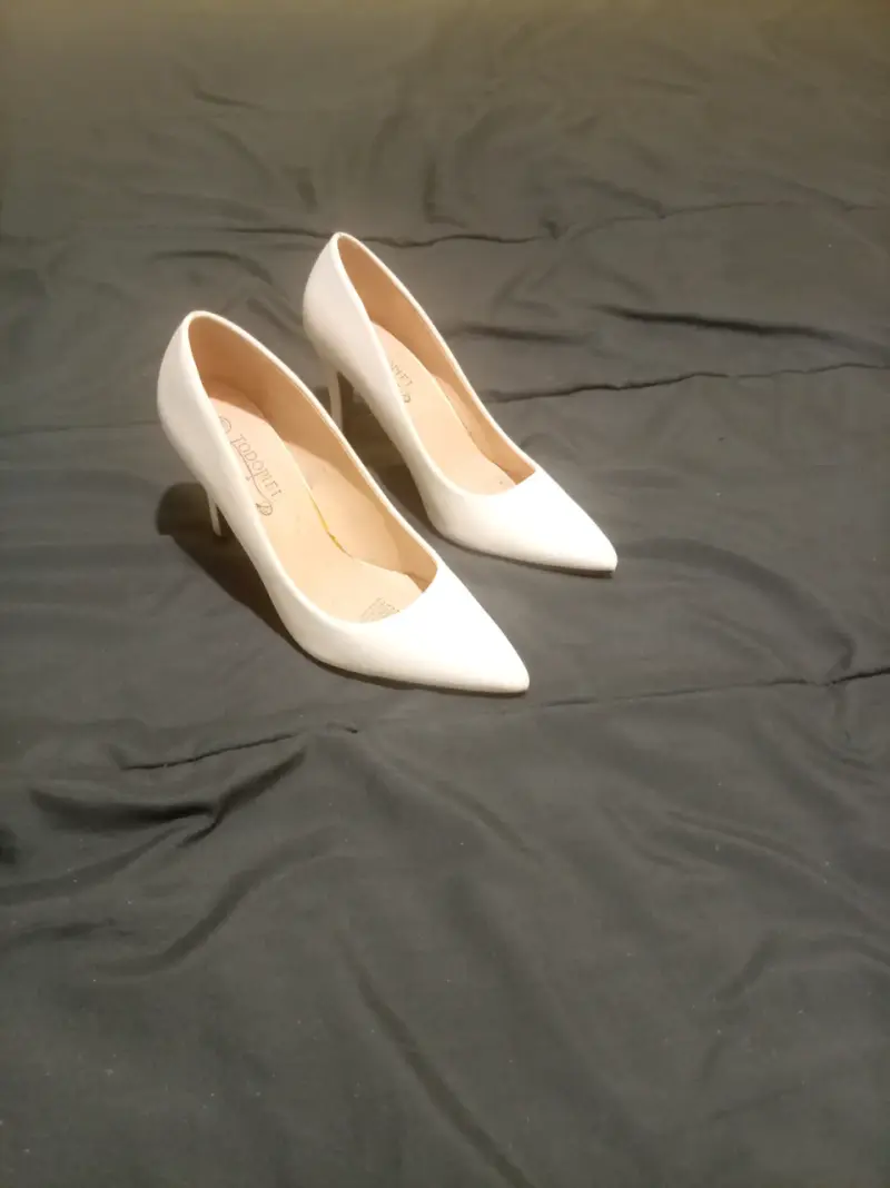 Sandalias de tacón brillantes para mujer - 6