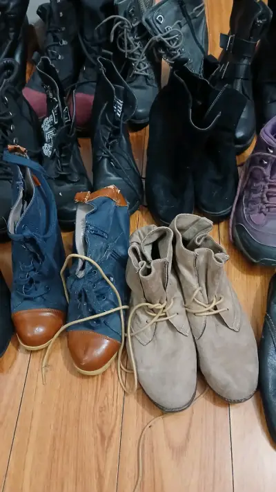 Lote de botas y zapatos variados para mujer  16zx3 - miniatura 2