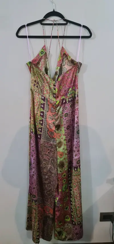 Vestido largo estampado bohemio Zara - miniatura 2