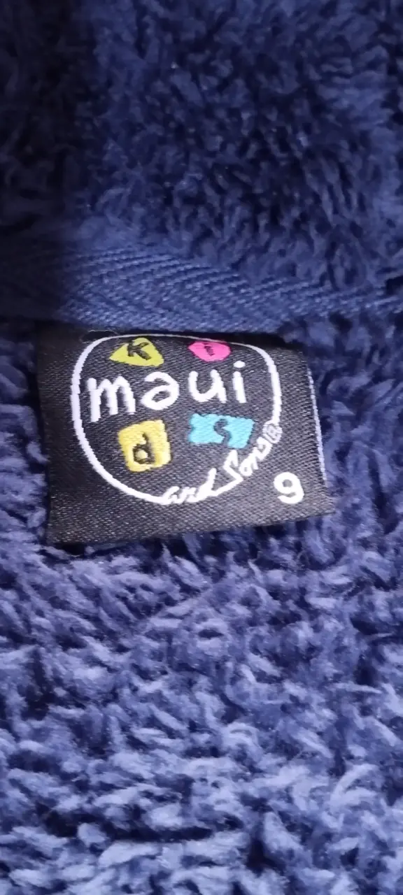 Polerón Maui polar con capucha rojo y azul - 5