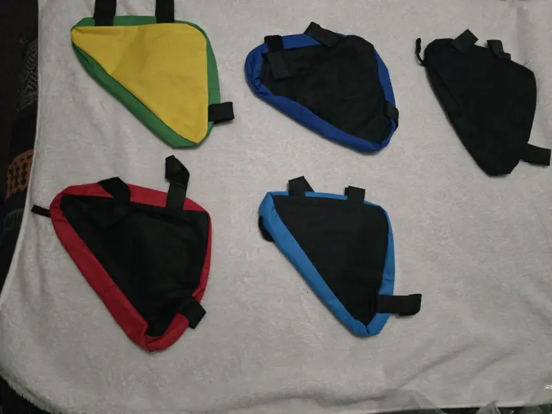 Bolsas triangulares para bicicleta B-Soul multicolor - 2