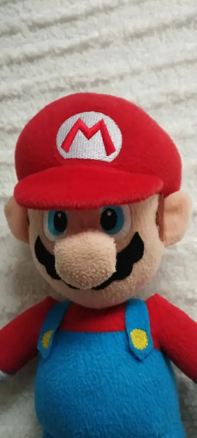 Peluche de personaje de videojuego Mario bros - miniatura 3