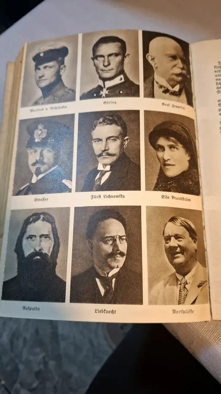 Libro antiguo 'Der Weltkrieg' de Rudolph Stratz - 6