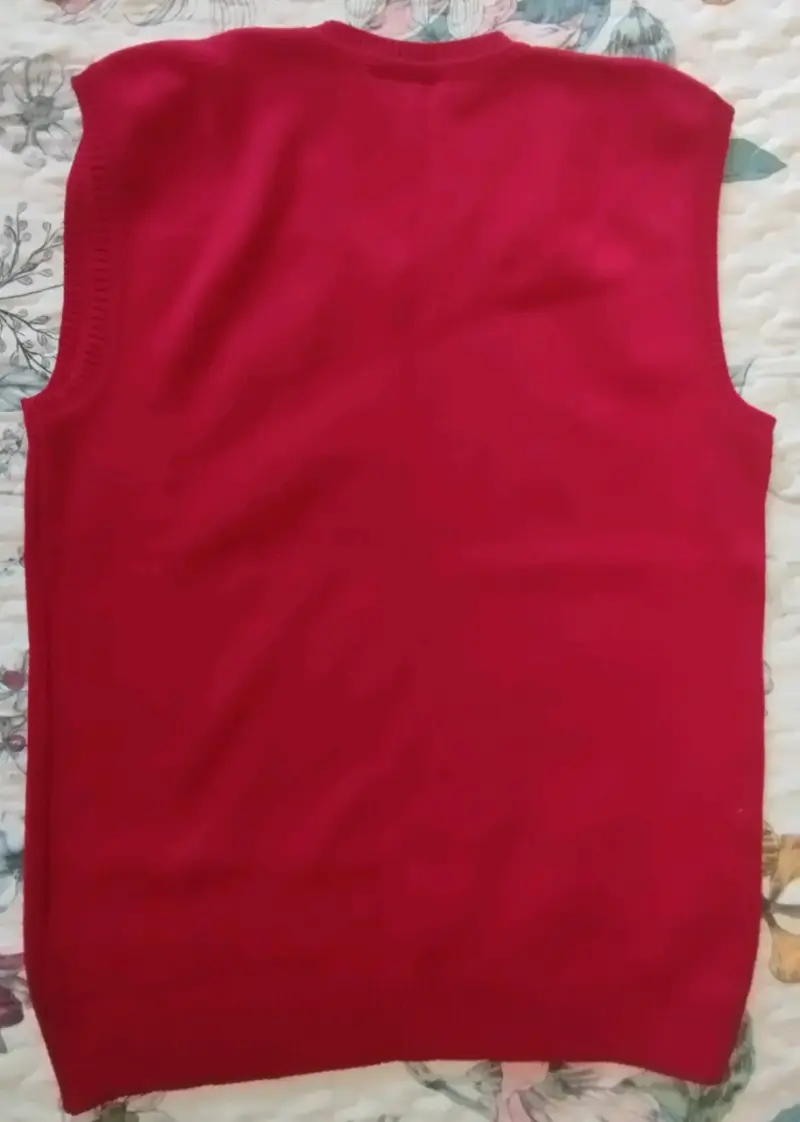 Chaleco sin mangas rojo Lacoste para hombre - 2