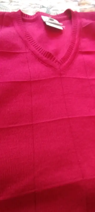 Chaleco sin mangas rojo Lacoste para hombre - miniatura 3