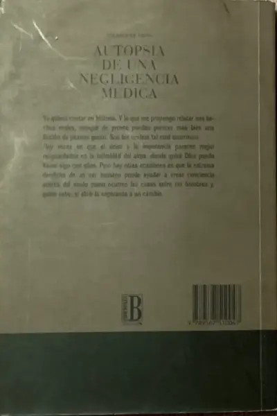 Libro 'Autopsia de una Negligencia Médica' de Solange de Vidi - miniatura 2