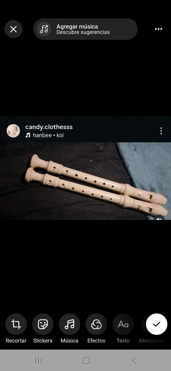 Flautas dulces de madera en buen estado