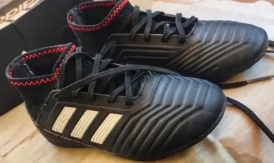 Zapatillas de Fútbol Adidas Predator 18.3 Negras - miniatura 2