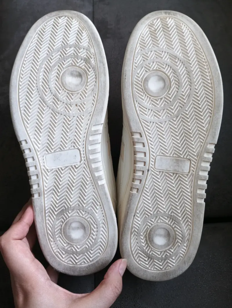 Zapatillas blancas de cuero talla 40 Marquis - 5