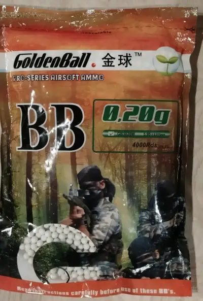 Balines Airsoft GoldenBall - miniatura 1